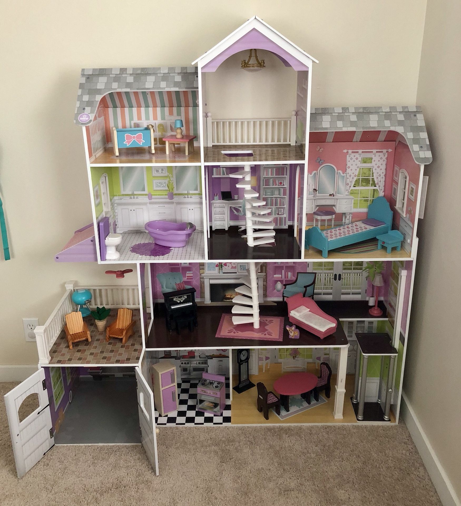 Kid Kraft “Wood” Oversized Doll House