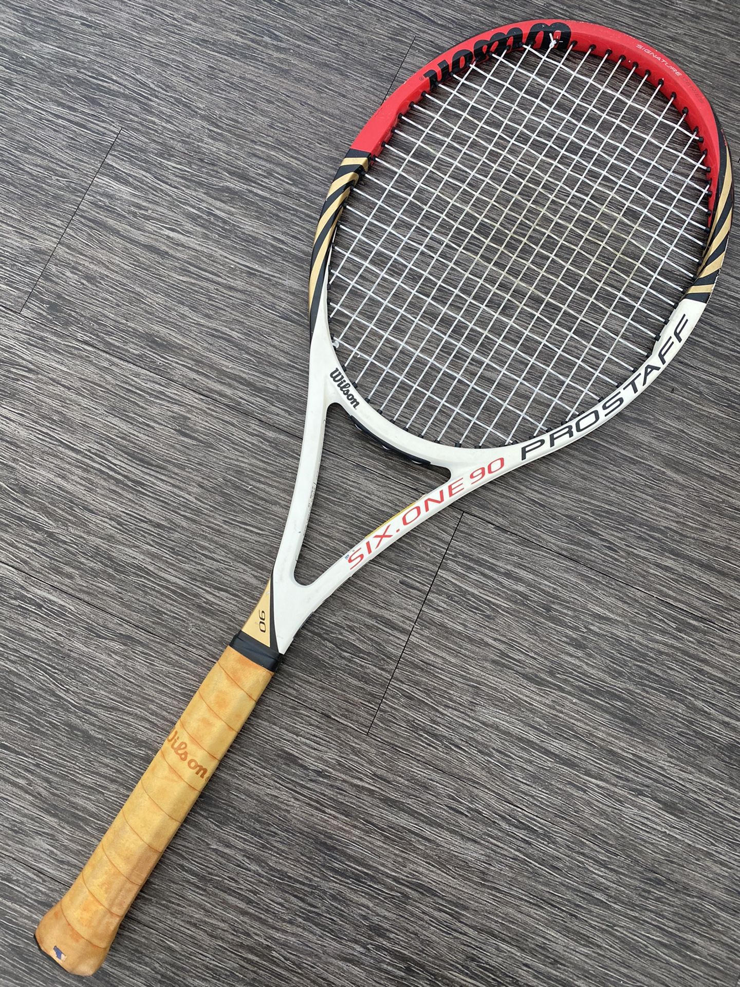 Wilson BLX Pro Staff 90 Ninety Roger Federer Tennis Racquet - Grip L2 (4 1/4)