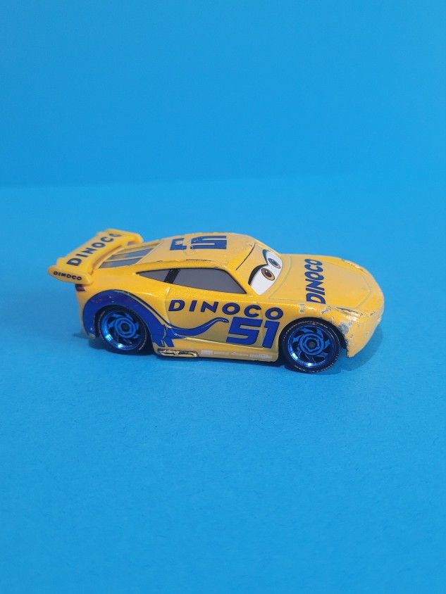 Disney Pixar Cars 3 Dinoco Cruz Ramirez #51 Mattel Diecast Toy Car