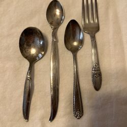 Vintage Baby Silverware 