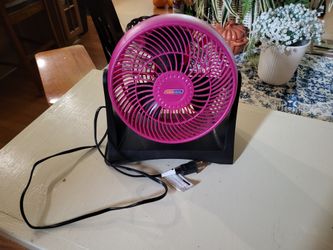 Pink Table Fan