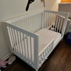 Crib And Mattress 
