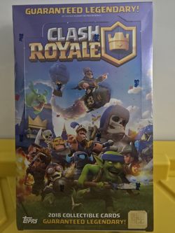 Topps Clash Royal Trading Cards Game Jumbo Booster Box Guarantee Pull