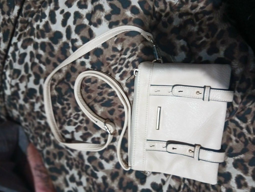 Light Whiteish Tan Purse
