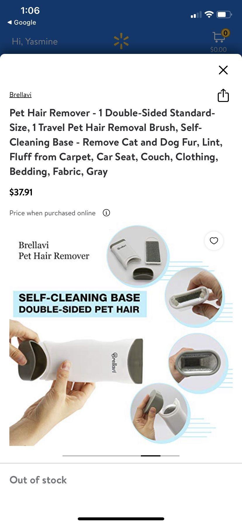 Pet Hair Removal
