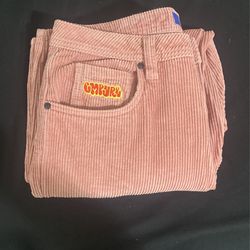 Empyre Skate Loose Fit Mauve Corduroy Pants