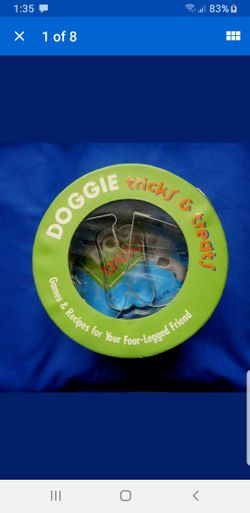 Hat Box Series Doggie Tricks & Treats Games And Recipes For Dogs. NEW
