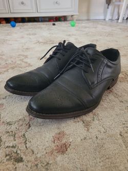 Mens black dress shoes size 9.5 by Terroni Design