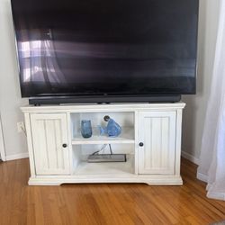 White Tv Stand 