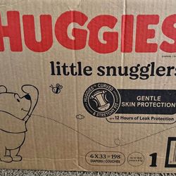 Huggies diapers size 1