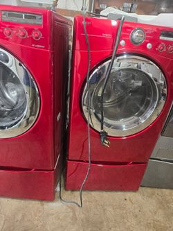 Lg washer and dryer set