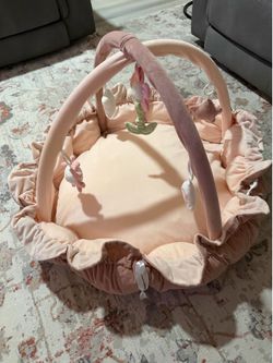 Plush Pink Play Mat