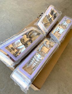 Chevy Silverado headlights