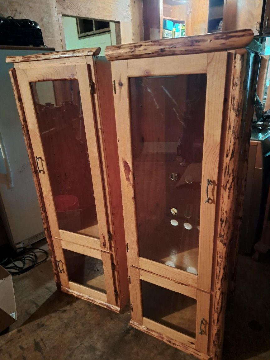 Matching Side Cabinets double doors deep Space