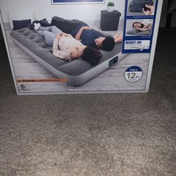Blow up mattress -12 inch -BRAND NEW