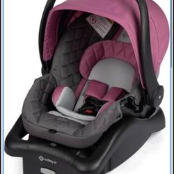 Safety 1st onBoard™ Insta-Latch™ DLX Infant Car Seat with Base, Baby Car Seat for 4-30 lbs., Rear Facing Car Seat, Beach Rose.