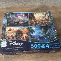 Disney Thomas Kinkade 4, 500 Piece Puzzle