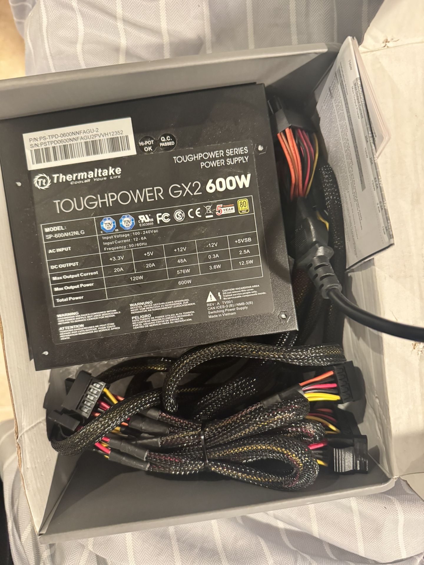 600w Pc Power Supply