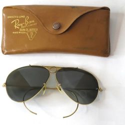 Vintage Ray Ban B&L Aviator 1/10 12k GF Sunglasses

