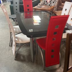 Brand new dinette, and six chairs for only 699 grab and go cash only
