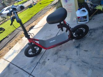 Dual suspension electric scooter