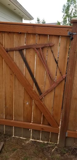 Antique buck saw