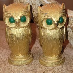 Vintage Florenza Mini Owl Salt & Pepper Shakers!  Absolutely beautiful!!!