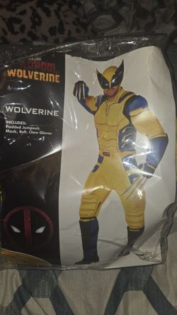 Wolverine Costume Adult Small Halloween