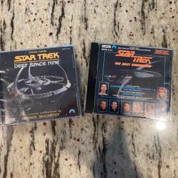 Star Trek CDs Deep Space 9 SEALED & The Next Generation Vol 3 Mint