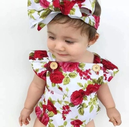 Baby Floral Romper