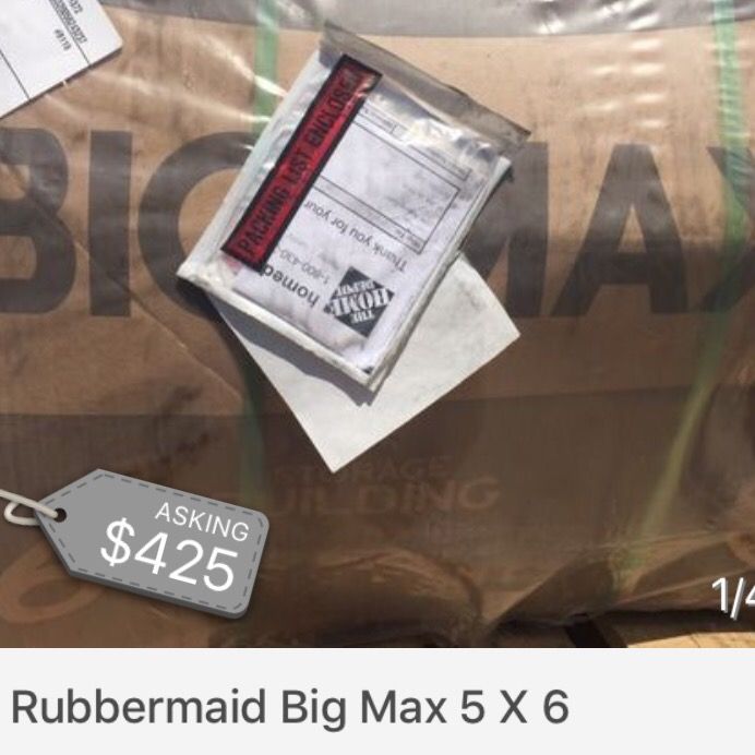 Rubbermaid Big Max 5 x 6