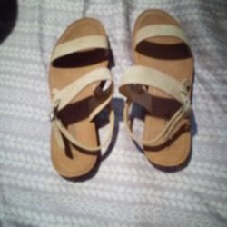 Beige Sandals