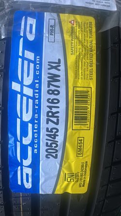 Accelera PHI-R 205/45 ZR16 87W XL Tire