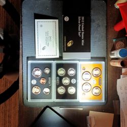 2012 S Silver Mint set 
