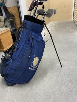 Golf Clubs & Golf Bag (Scioto Country Club)