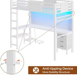 Twin Loft Bed 