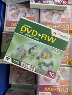 Thousands of DVD-R & RW Discs. New.