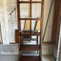 5 Shelf Open Back Bookshelf