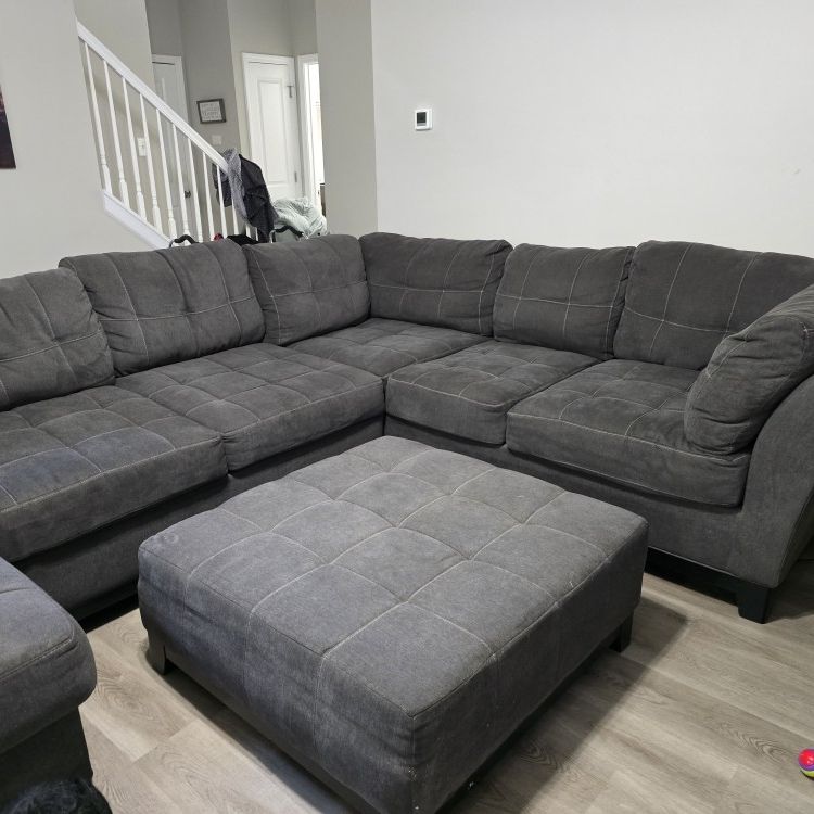 Grey Sectional Couch