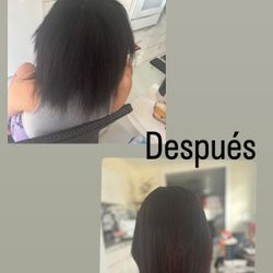 Keratina en buen Precio,también se ponen extensiones de cabello,pueden Contactarme al Privado Para Cualquier Pregunta 