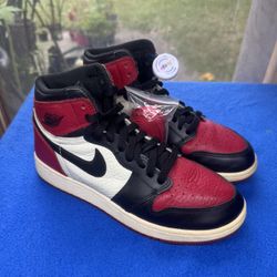 Jordan 1 Bred Toe 6Y
