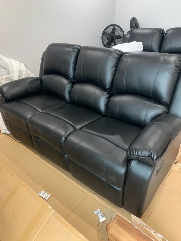 Black Sofa And Loveseat Recliners 