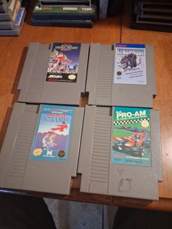Nintendo NES games $10 each pick up in Glendale clean and tested and work