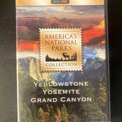 America's National Parks Yellowstone, Yosemite, and Grand Canyon (DVD, 2012) New