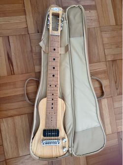 SX Lap 2 Ash Natural 6-String Lap Steel Guitar with Gig Bag