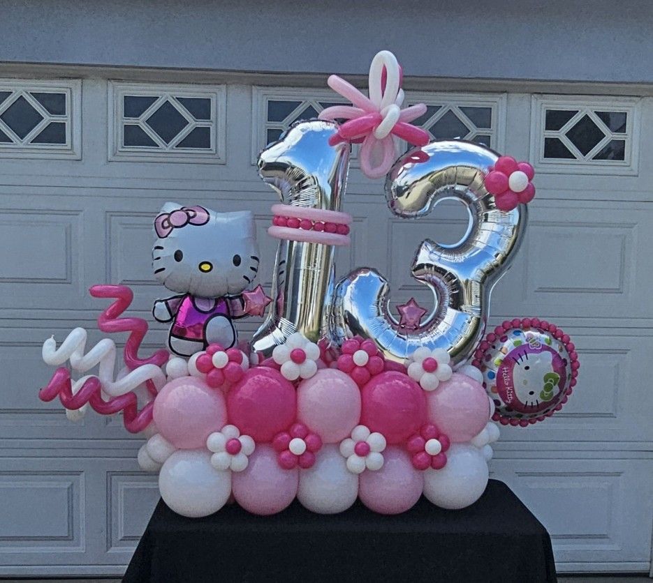 Hello Kitty Balloon Bouquet 