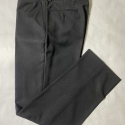 Calvin Klein Dress Black Pants 100% Pure Wool 34 / 32