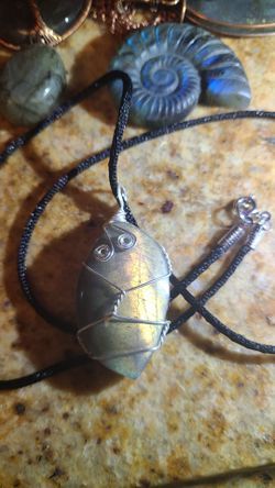 Labradorite Pendant Handmade $20