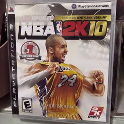 NBA 10 PS3 Video Game 