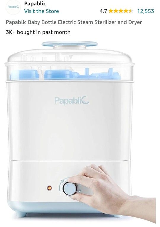 Baby Bottle Sterilizer And Dryer